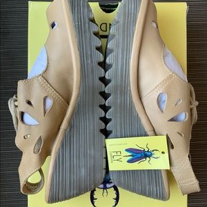 *new* Fly London wedge sandals (size 38)